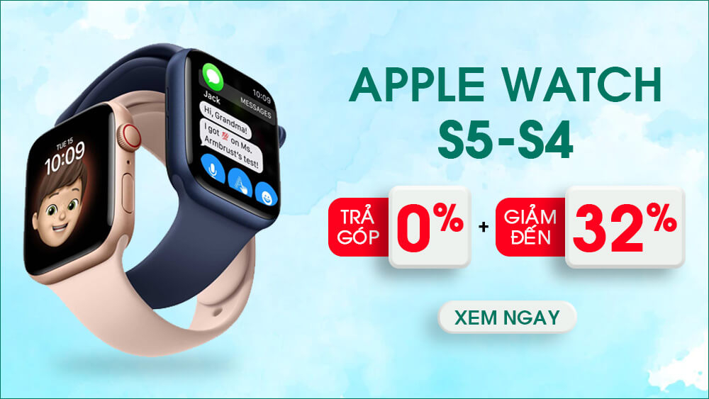 Apple Watch giảm giá đậm sâu đến 32%, giá chỉ hơn 4 triệu một xíu