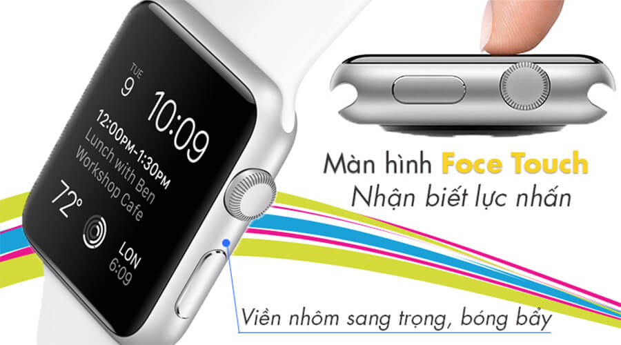 Apple Watch Series 1 42mm NHÔM - Like New 99% - Hình 1