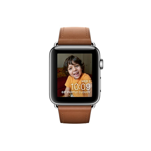 Apple Watch Series 2, 42mm - Viền Thép, Dây Da, Cũ 99% - Hình 2