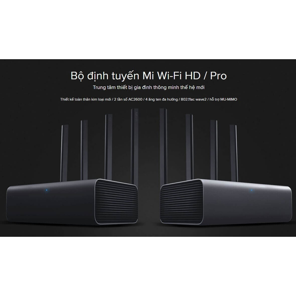 Bộ định tuyến Mi Wi-Fi HD / Pro - Hình 5
