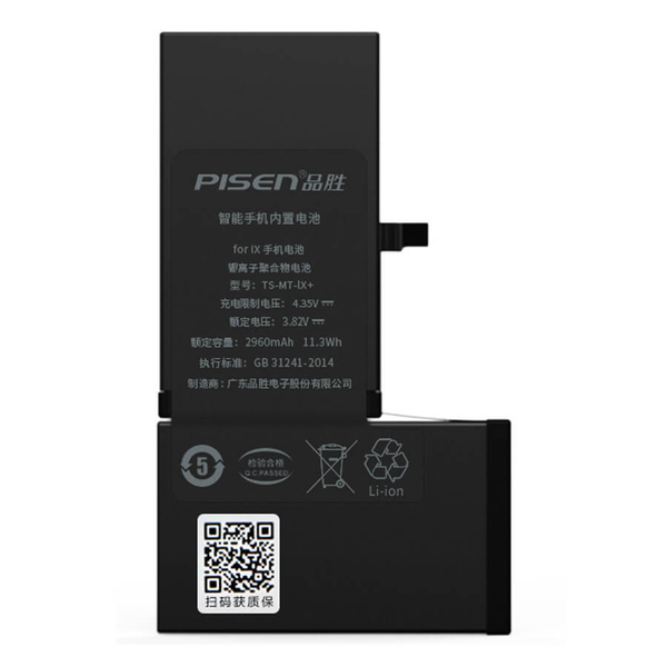 Thay pin PISEN iPhone X - Hình 1