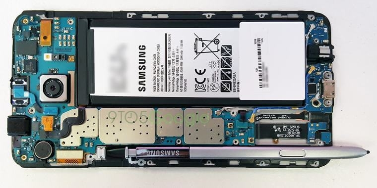 Thay pin Samsung Note 5 - Hình 3