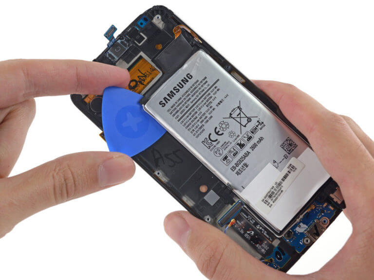 Thay pin Samsung S6 Edge - Hình 3