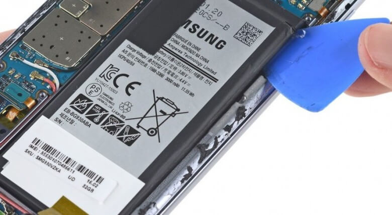 Thay pin Samsung S7 - Hình 2